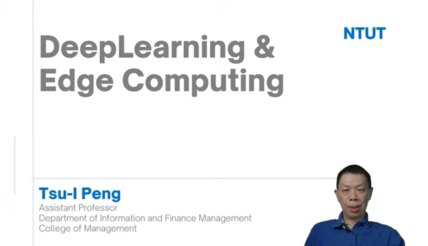 Deep Learning & Edge Computing