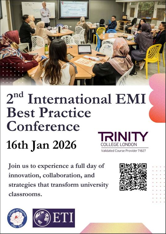中華大學-第二屆EMI教學研討會: 2nd Annual EMI Best Practice Interactive Pedagogy Conference圖片